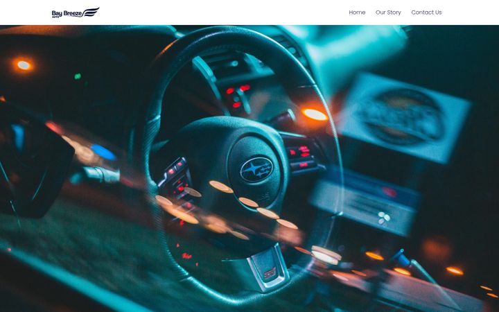 Screenshot di baybreezeauto.co.za