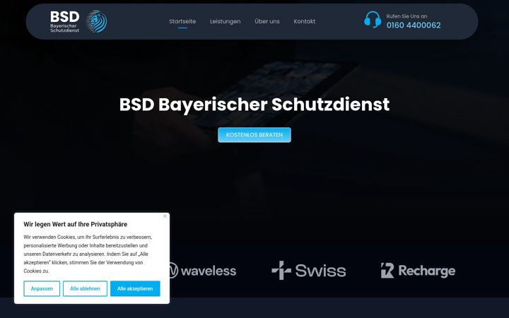 Screenshot of bayerische-sd.de