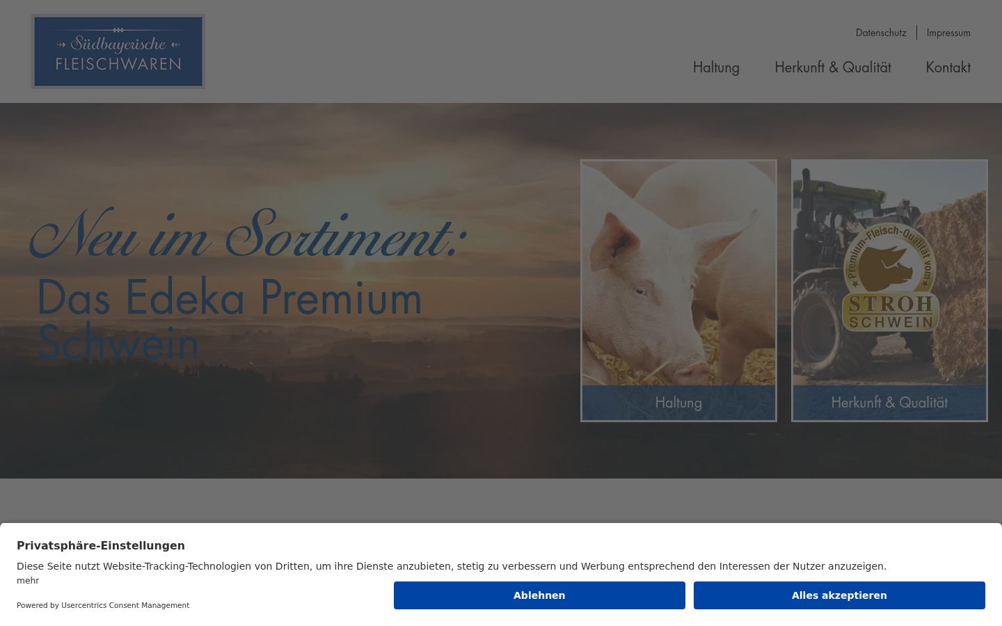 Sutikimo reklamjuostės, rodytos prieš bet kokią sąveiką, ekrano kopija