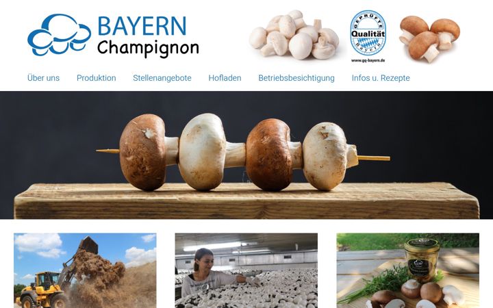 Screenshot of bayern-champignon.de