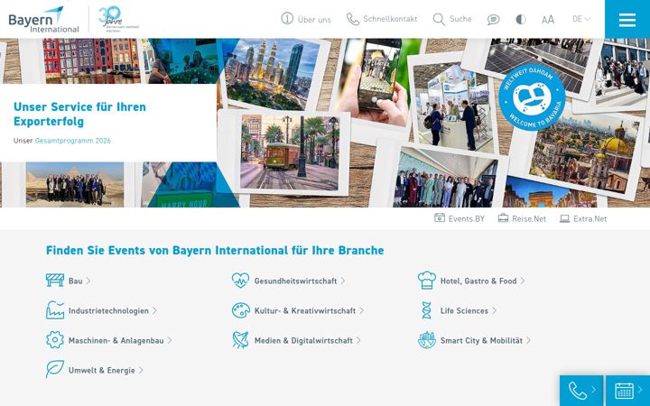 Screenshot of bayern-international.de