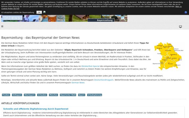 Screenshot of bayern-journal.de