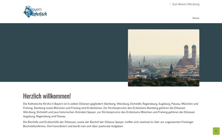 Screenshot of bayern-katholisch.de