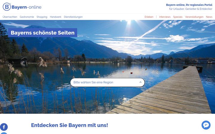 Screenshot of bayern-online.de