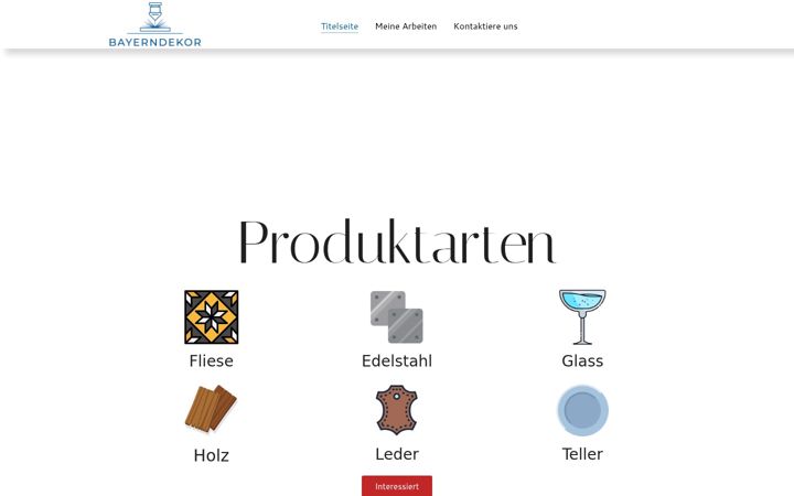 Screenshot of bayerndekor.de