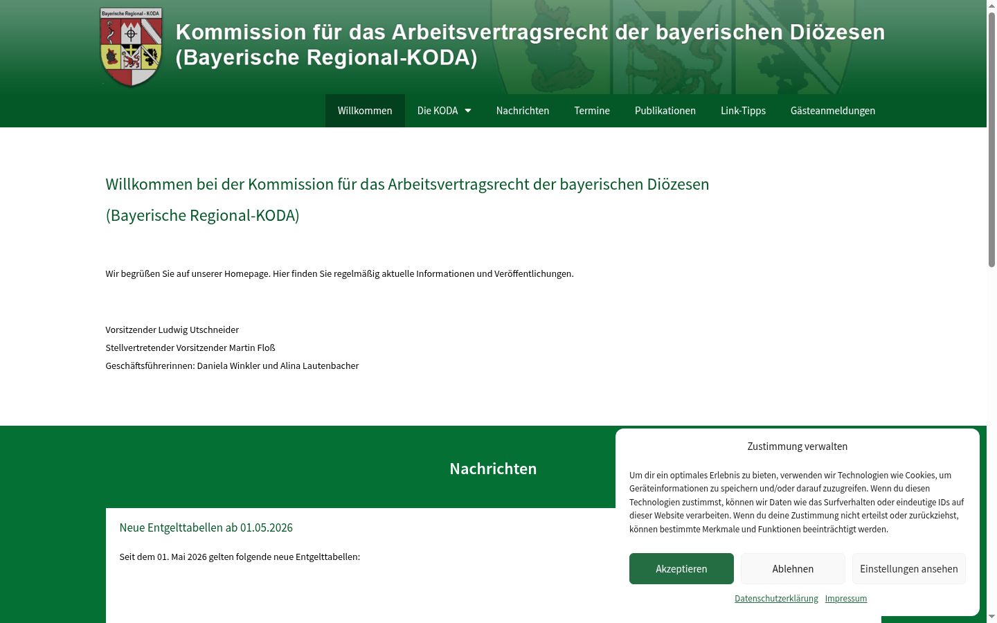 Sutikimo reklamjuostės, rodytos prieš bet kokią sąveiką, ekrano kopija