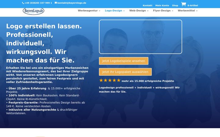 Screenshot of bayernlogo.de