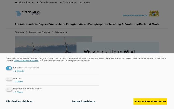 Screenshot of bayernmachtwind.de