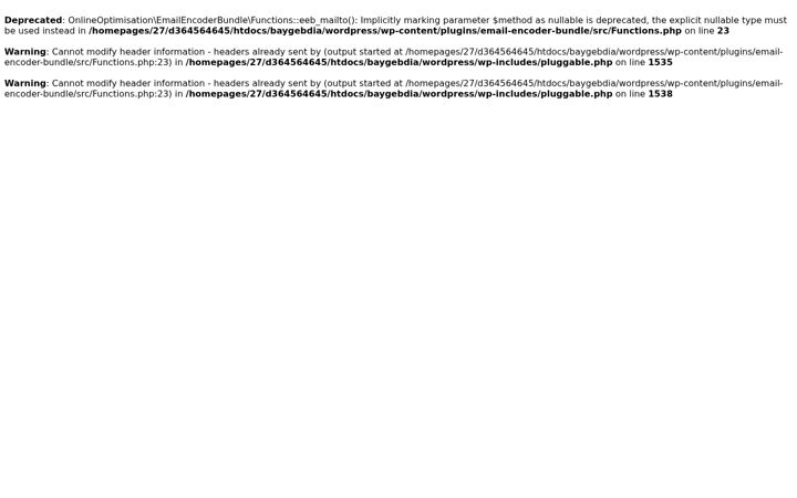 Screenshot di baygebdia.de