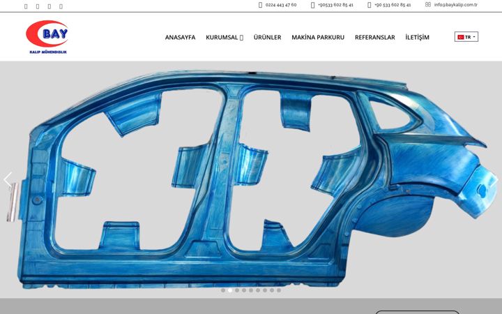Screenshot of baykalip.com.tr