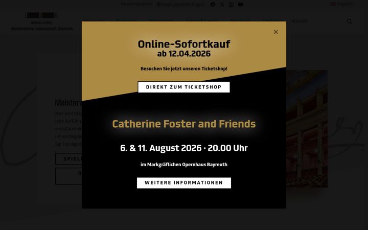 Zrzut ekranu bayreuther-festspiele.de