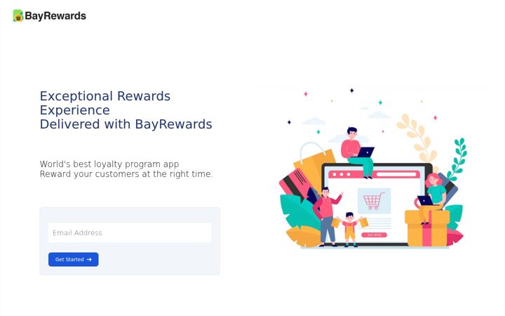Screenshot of bayrewards.io