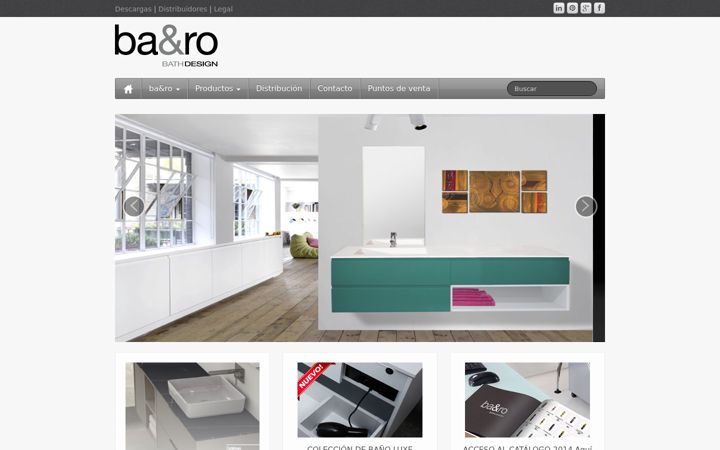 Screenshot di bayro.es