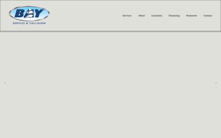 Screenshot of bayservicecollision.com