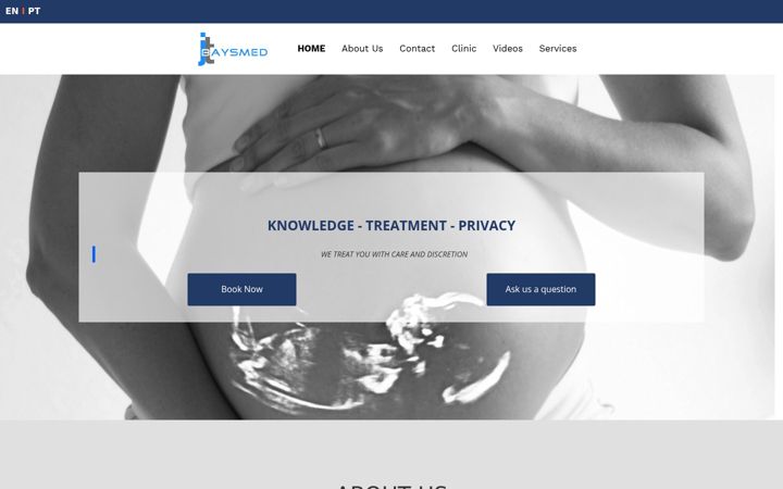 Screenshot of baysmed.org