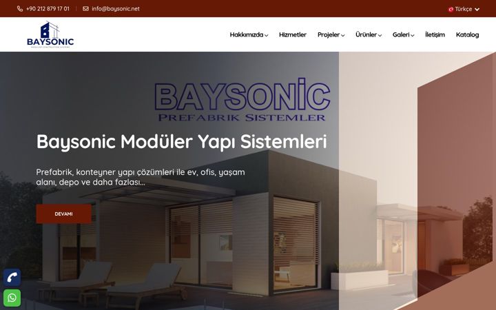 Screenshot di baysonic.net