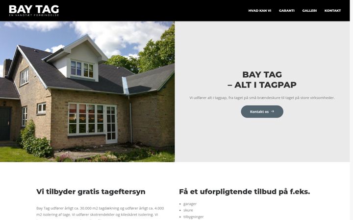 Screenshot of baytag.dk
