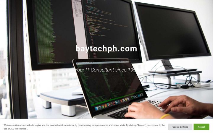 Screenshot of baytechph.com