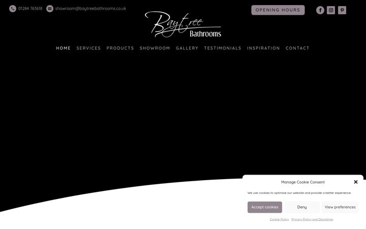 Screenshot di baytreebathrooms.co.uk