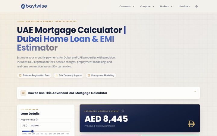 Screenshot of baytwise.com