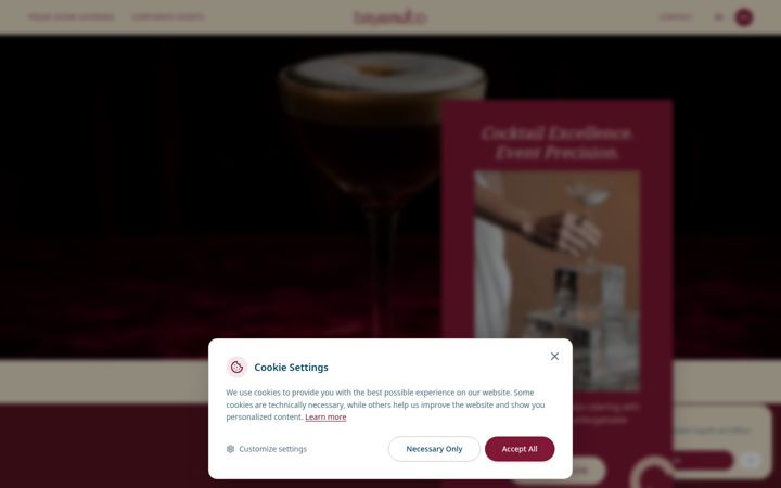 Screenshot of bayundco.com