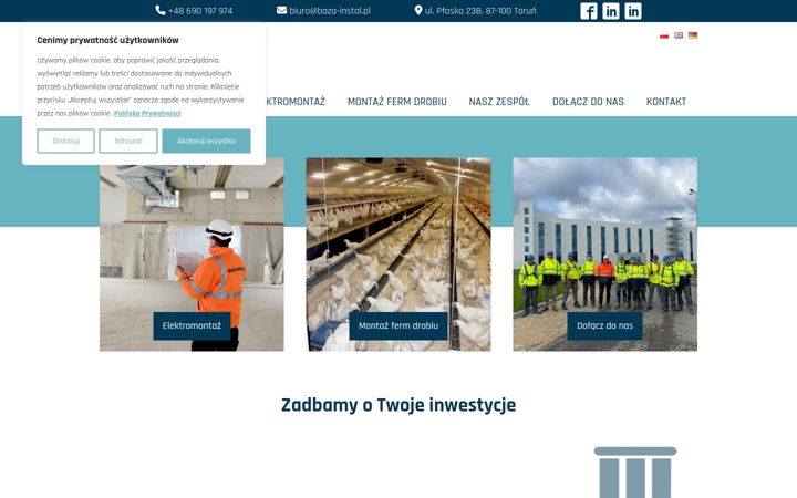 Screenshot of baza-instal.pl