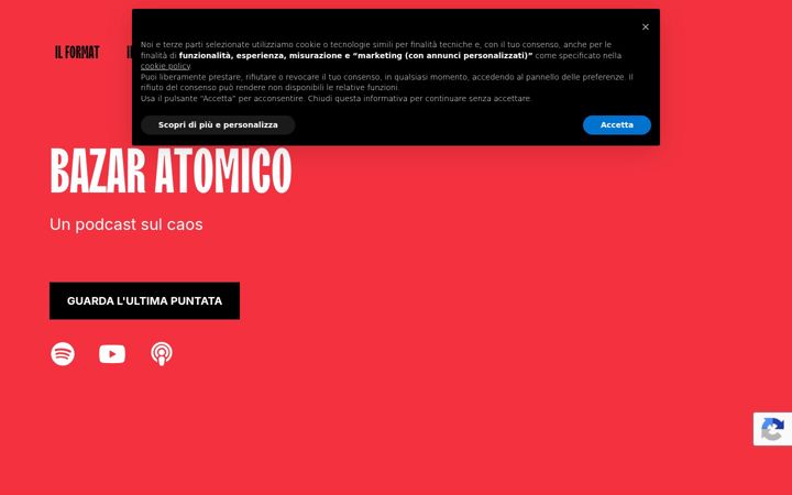 Screenshot of bazaratomico.com