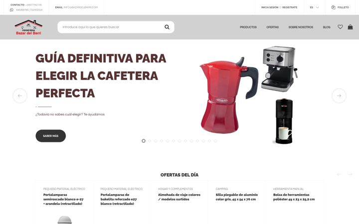 Screenshot of bazardelbarri.com