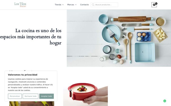 Screenshot of bazarlostilos.com.ar