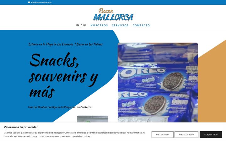Screenshot of bazarmallorca.es