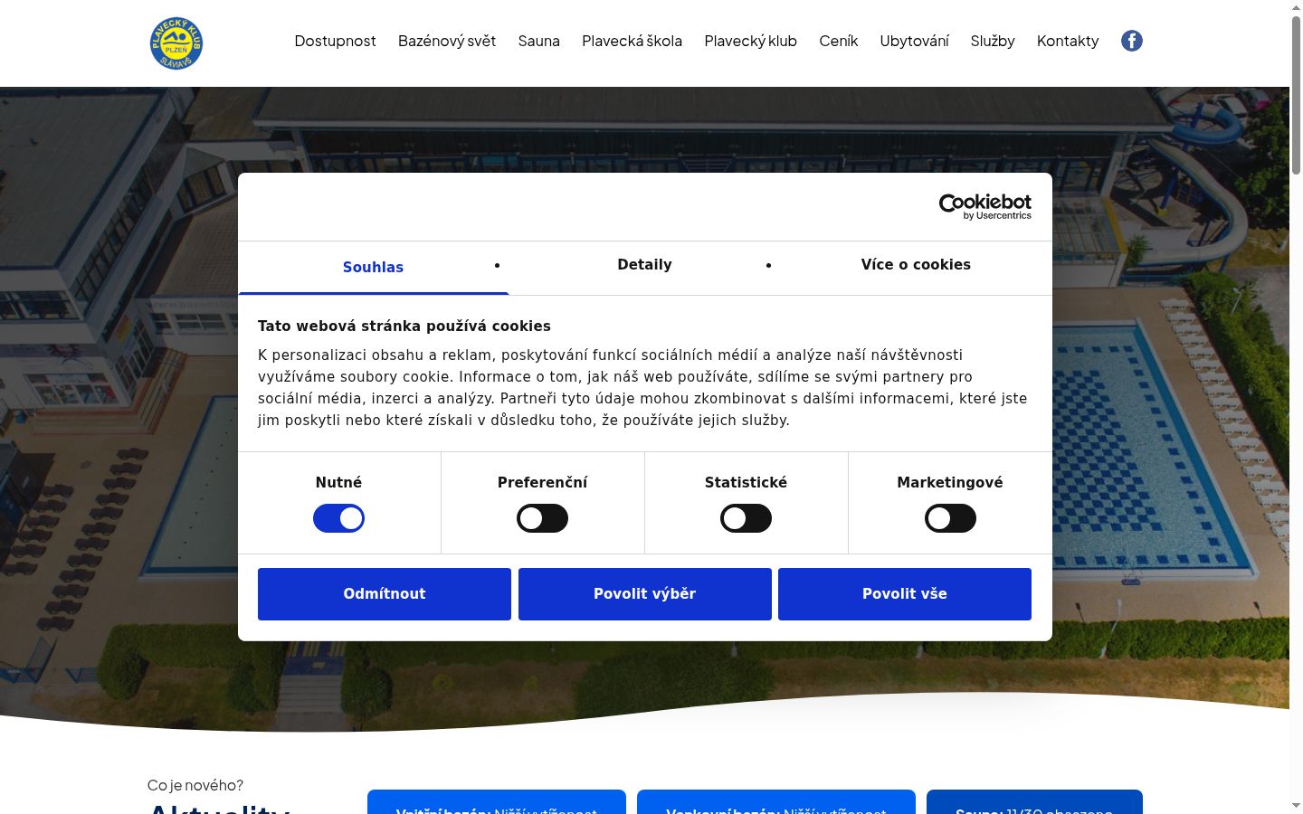Zrzut ekranu banera zgody wyświetlanego przed jakąkolwiek interakcją