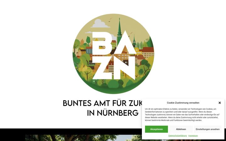 Screenshot of bazn.org