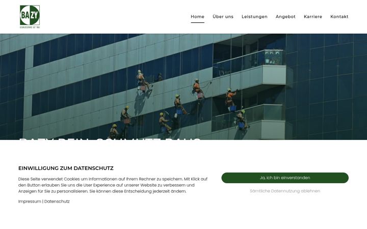Screenshot of bazy.de