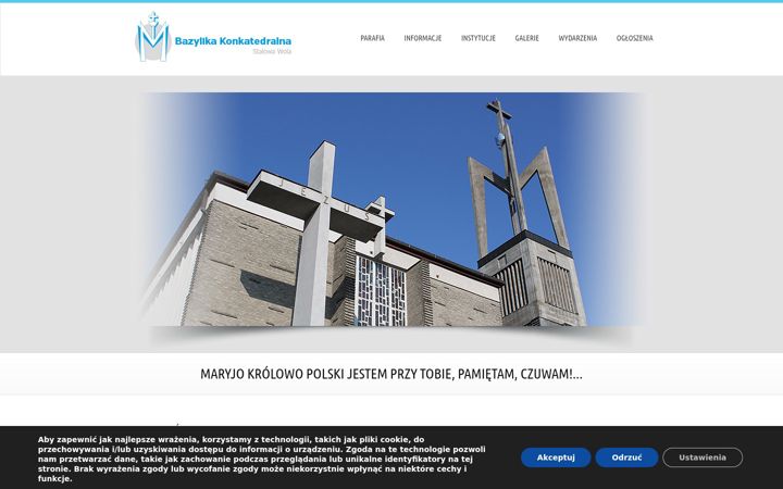 Screenshot of bazylikastw.pl