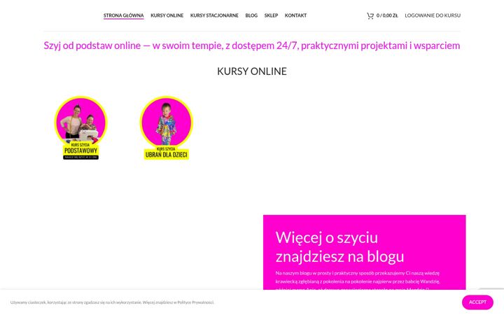 Screenshot stránky bazzan.pl