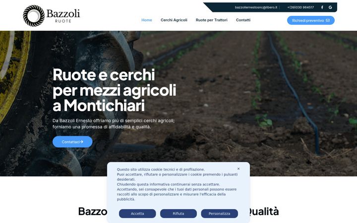 Screenshot of bazzoliruote.it