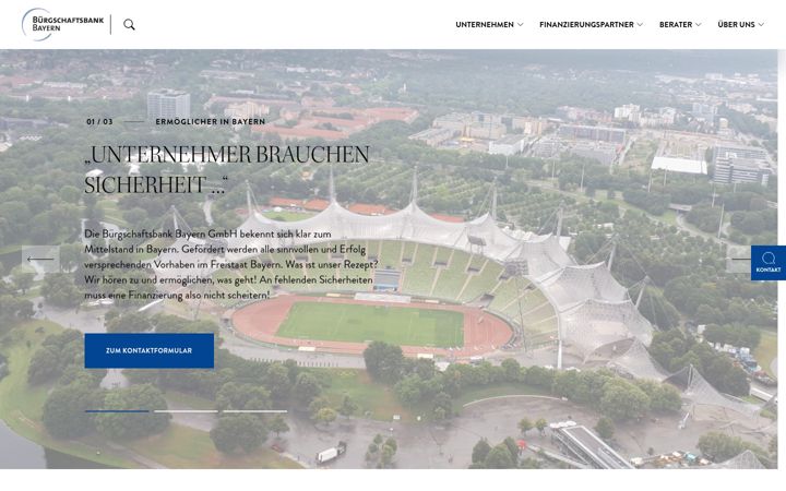 Screenshot von bb-bayern.de