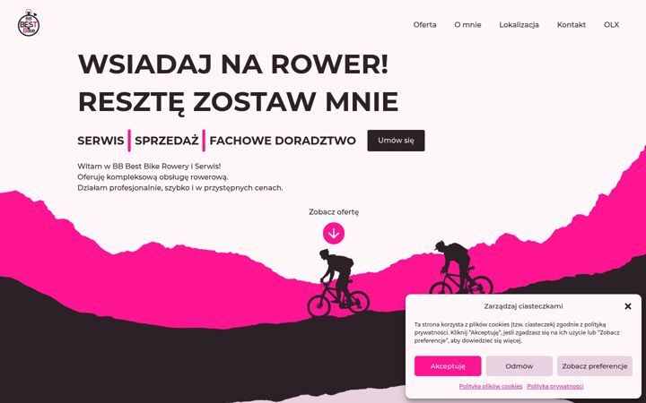 Screenshot of bb-bestbikerowery.pl
