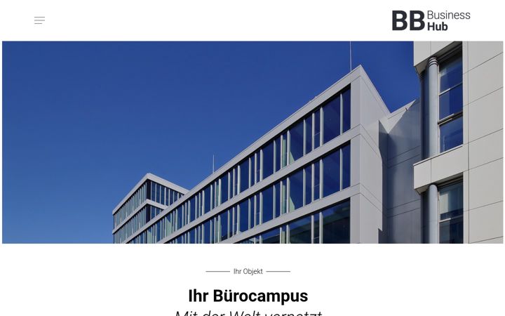 Screenshot von bb-businesshub.de