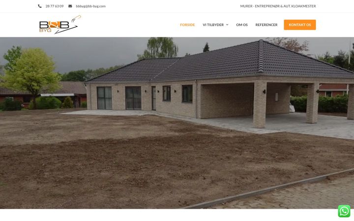 Screenshot of bb-byg.com