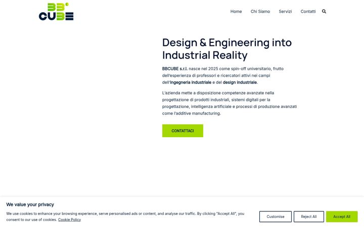 Screenshot of bb-cube.it