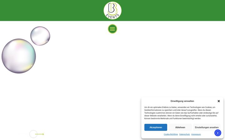 Screenshot of bb-events.eu