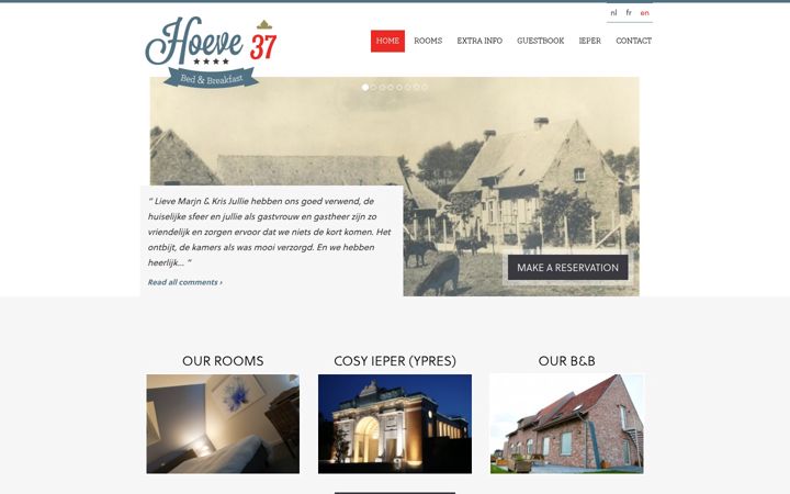Screenshot of bb-hoeve37.be