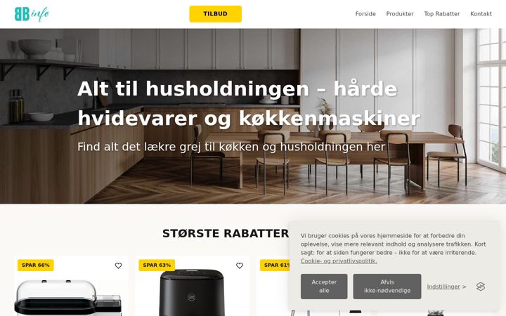 Screenshot of bb-info.dk