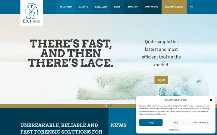 Screenshot of bb-les.ca