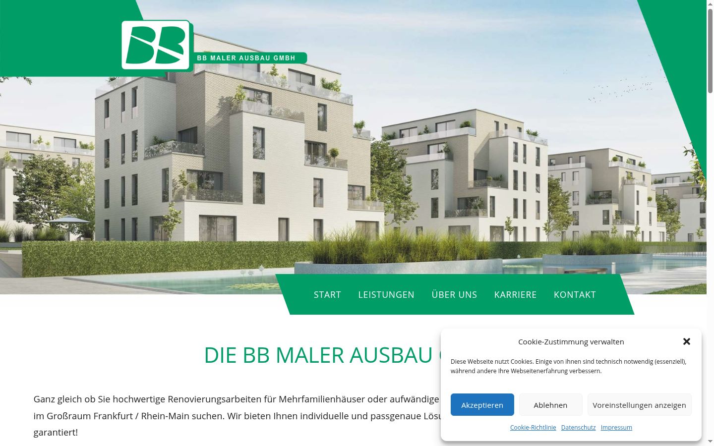 Screenshot tal-banner tal-kunsens muri qabel kwalunkwe interazzjoni