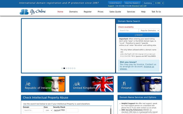 Screenshot of bb-online.com