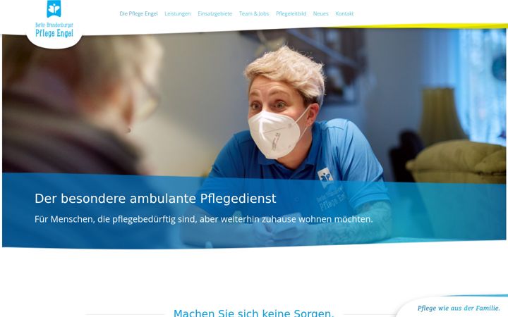 Screenshot ta' bb-pflegeengel.de