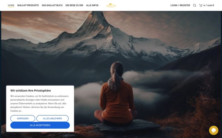 Screenshot ta' bb-shilajit.de