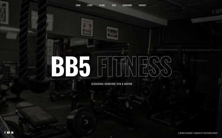 Screenshot of bb5fitness.de